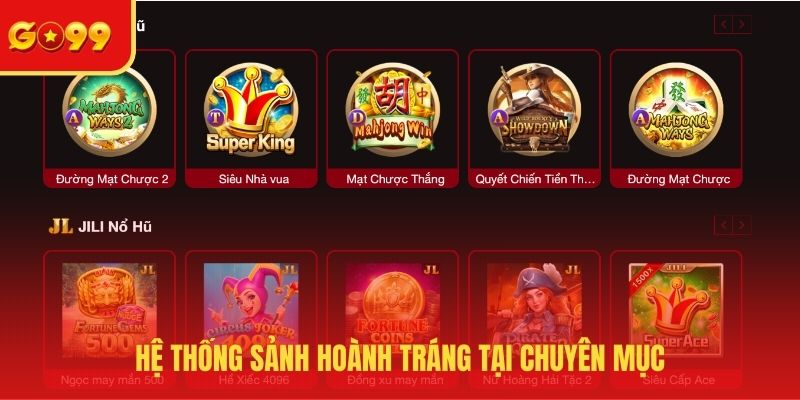 Nổ Hũ GO99 - Thế Giới Slot Với 1000+ Sản Phẩm Chất Lượng