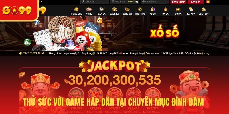 Xổ Số GO99 - Thiên Đường Game May Rủi, Kiếm Tiền Khủng