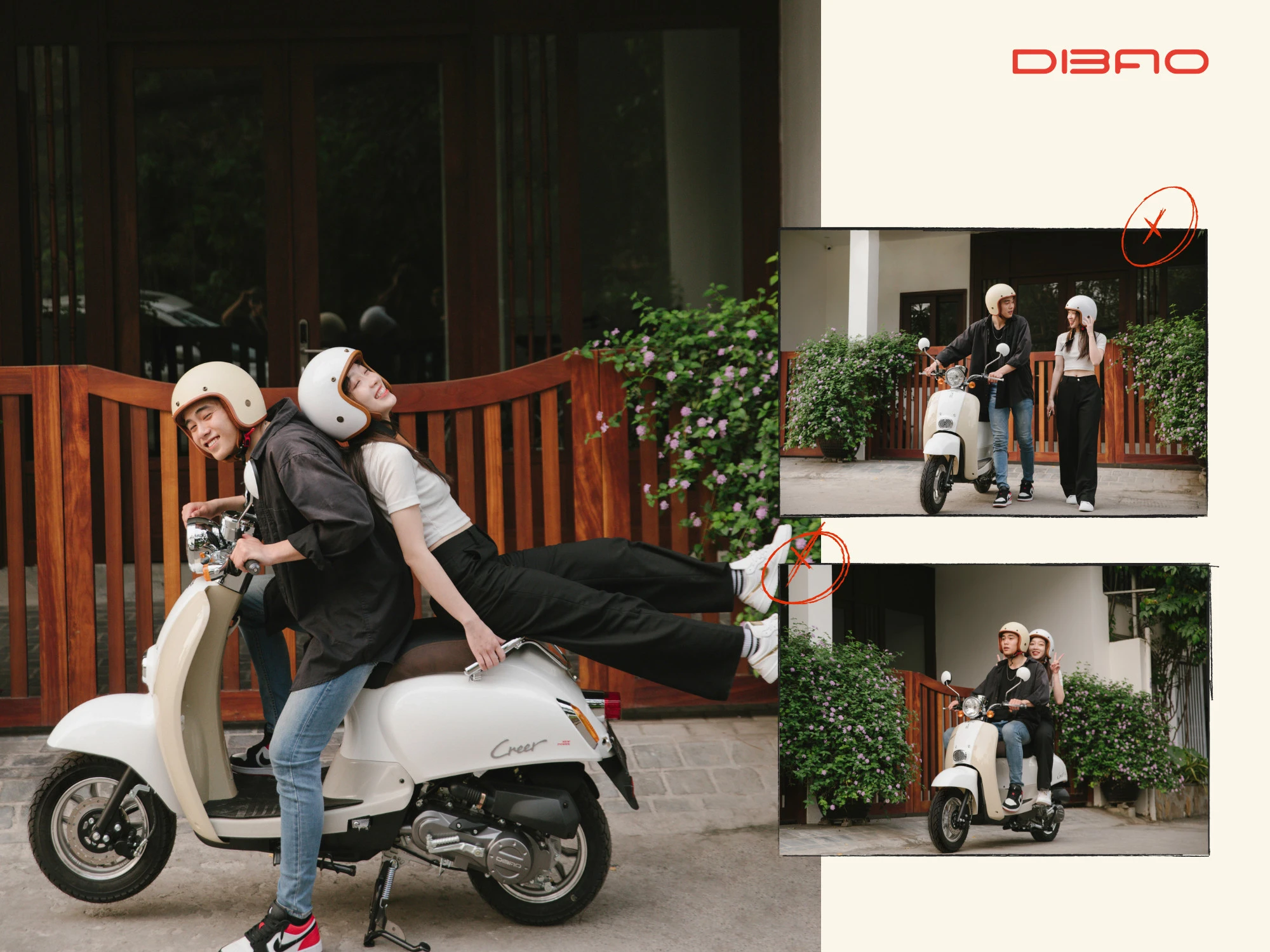 Xe Ga 50cc Dibao Creer Phanh Đĩa Chất Lượng Cao - Xe điện Vivu