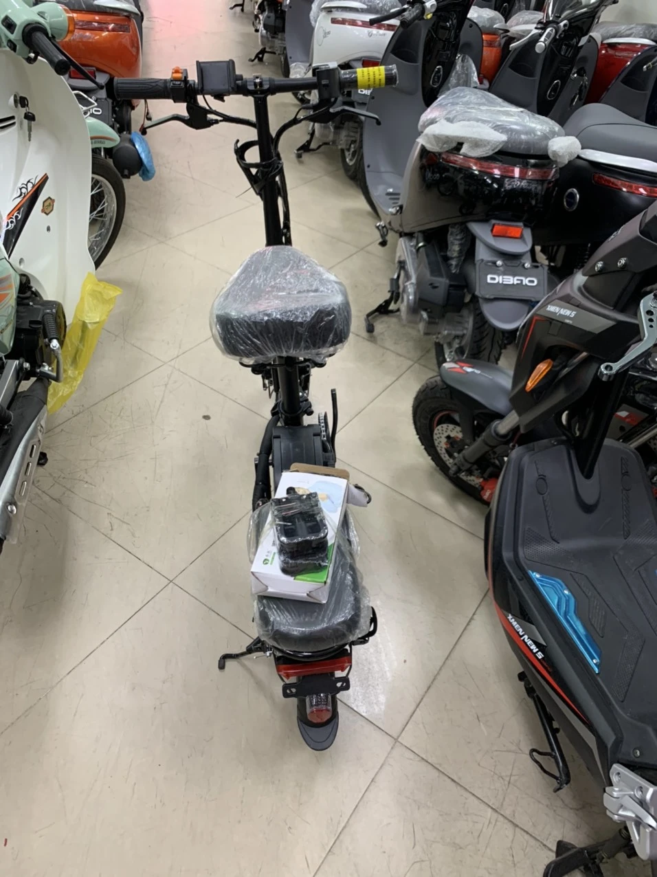 Xe Đạp Điện Gấp MiYiJiA Pin Litium 48V chạy 50km - Xe điện Vivu