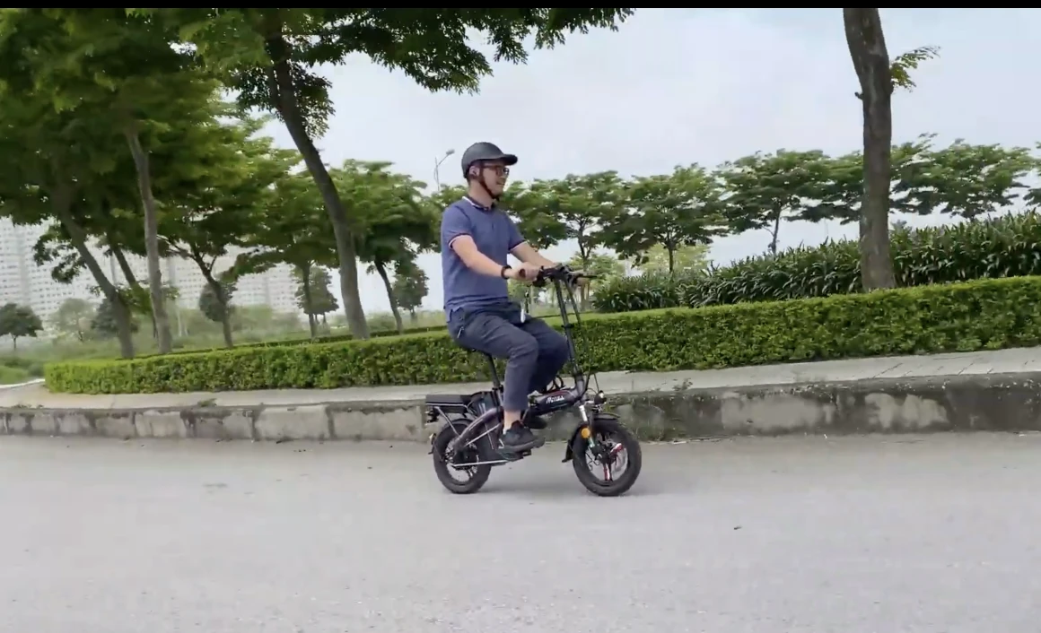 Xe Đạp Điện Gấp MiYiJiA Pin Litium 48V chạy 50km - Xe điện Vivu