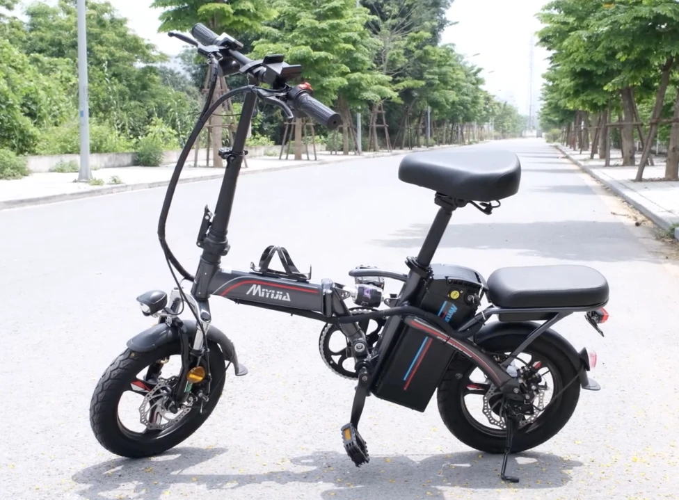 Xe Đạp Điện Gấp MiYiJiA Pin Litium 48V chạy 50km - Xe điện Vivu