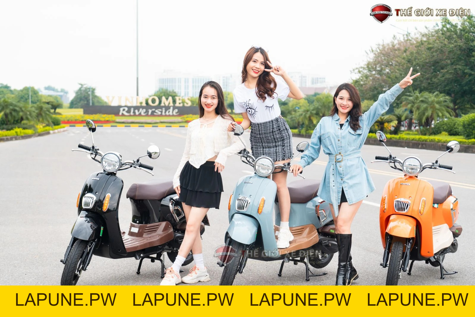 Xe Ga 50cc Crea HSV3 Hyosung Chất Lượng Cao - Xe điện Vivu