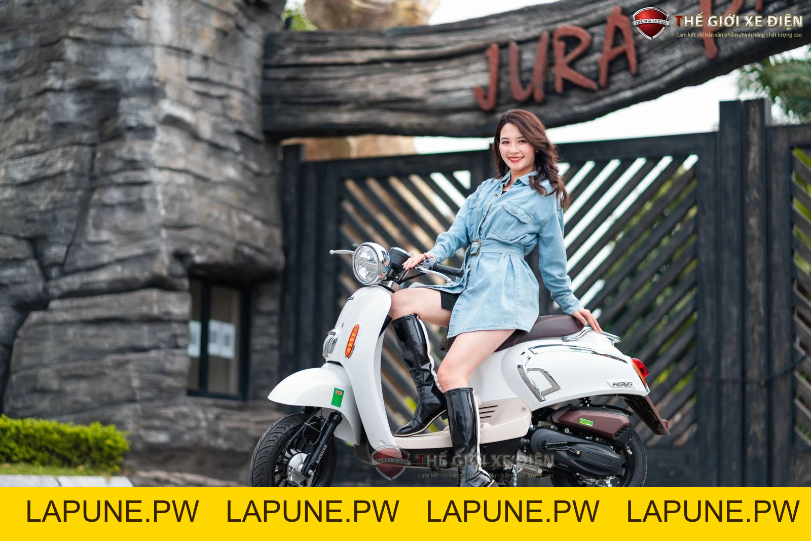 Xe Ga 50cc Crea HSV3 Hyosung Chất Lượng Cao - Xe điện Vivu