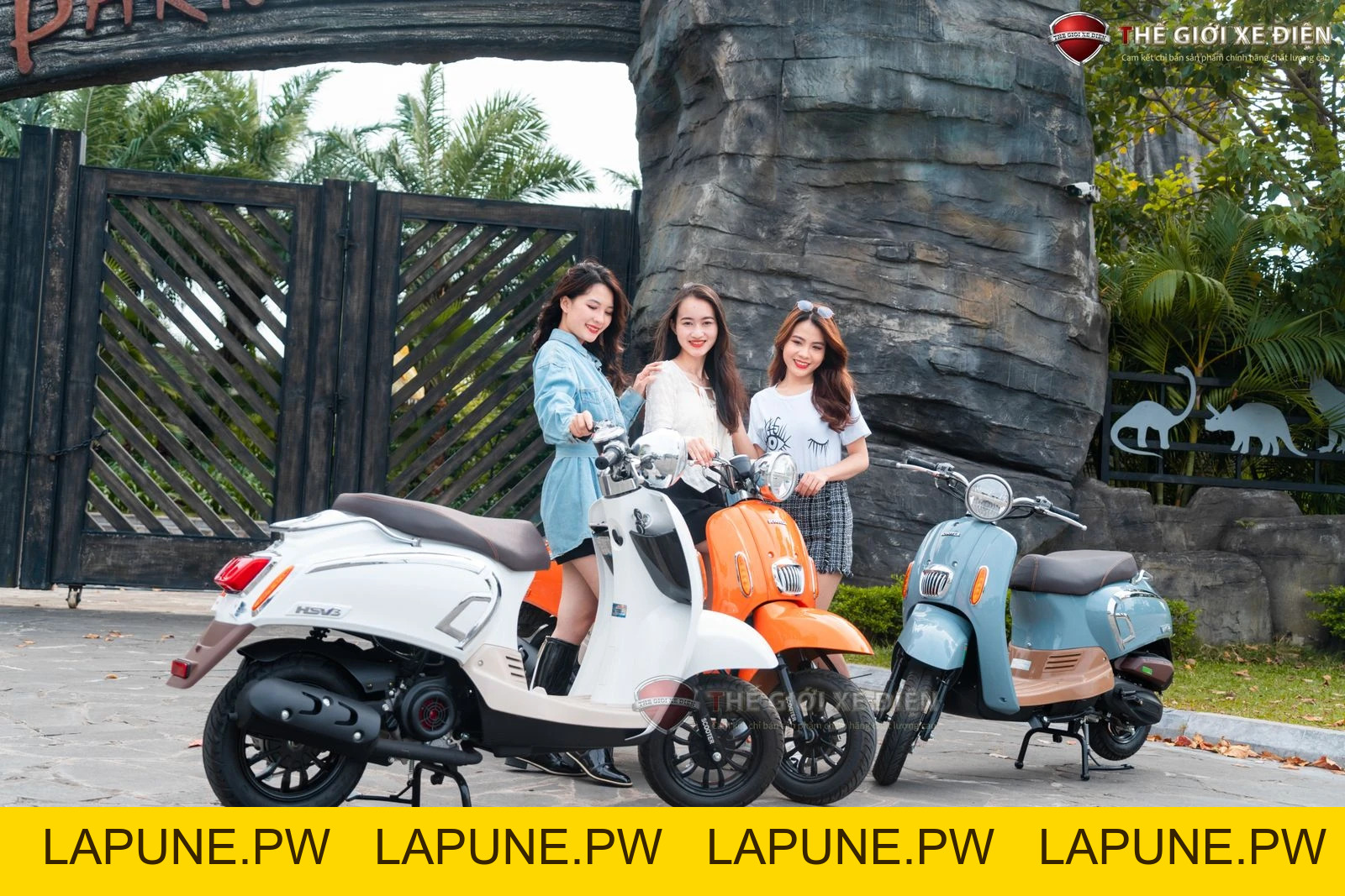 Xe Ga 50cc Crea HSV3 Hyosung Chất Lượng Cao - Xe điện Vivu