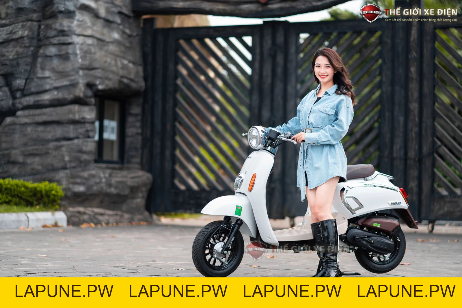 Xe Ga 50cc Crea HSV3 Hyosung Chất Lượng Cao - Xe điện Vivu