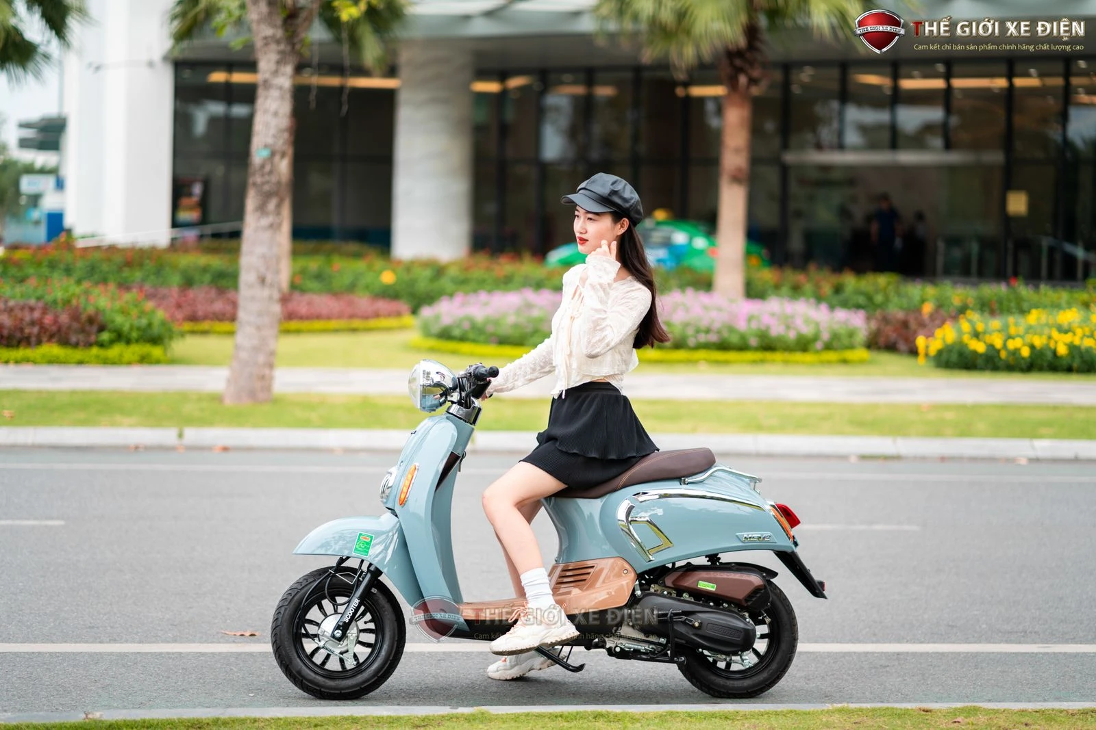 Xe Ga 50cc Crea HSV3 Hyosung Chất Lượng Cao - Xe điện Vivu