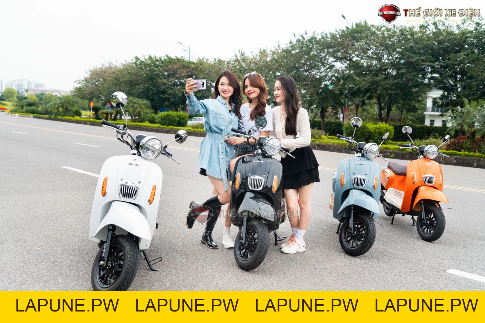 Xe Ga 50cc Crea HSV3 Hyosung Chất Lượng Cao - Xe điện Vivu