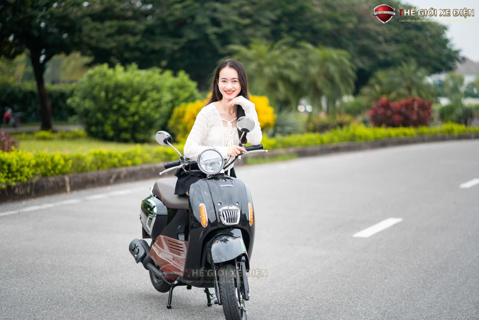 Xe Ga 50cc Crea HSV3 Hyosung Chất Lượng Cao - Xe điện Vivu