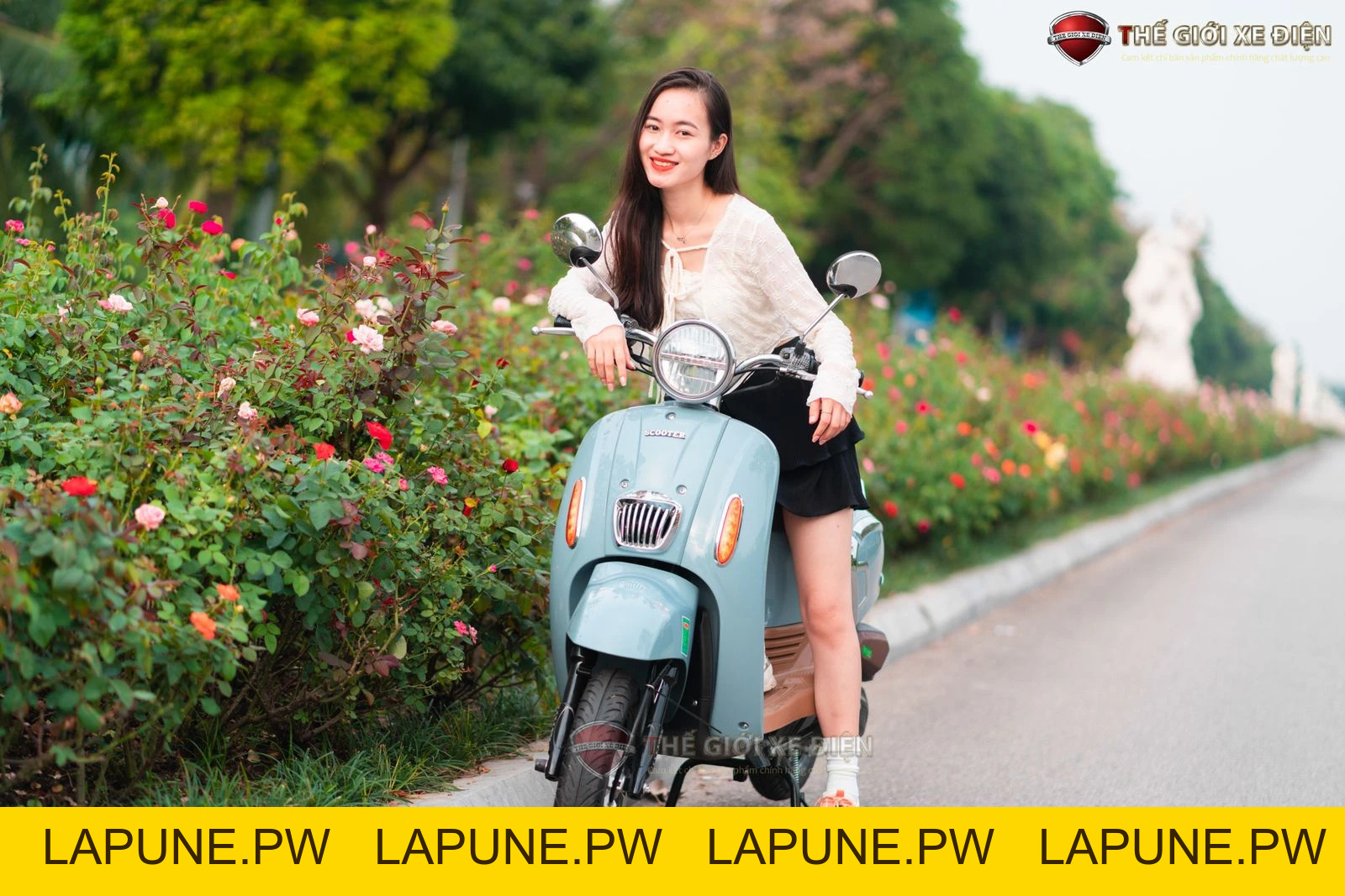 Xe Ga 50cc Crea HSV3 Hyosung Chất Lượng Cao - Xe điện Vivu