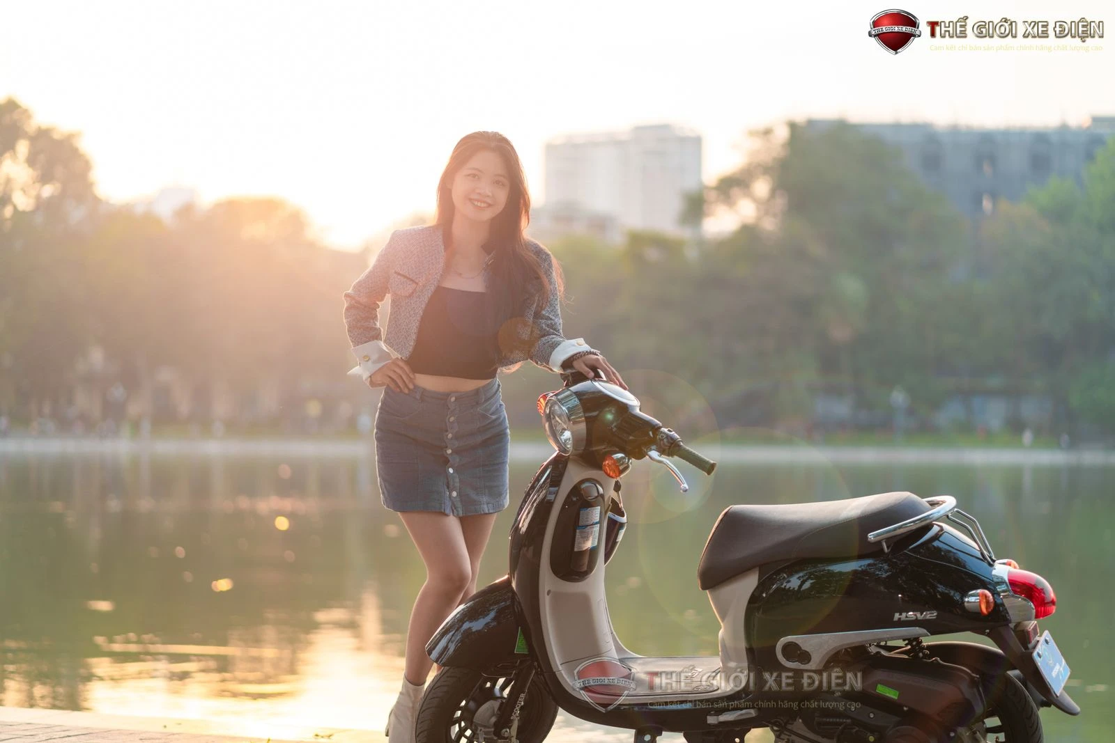 Xe Ga 50cc Giorno HSV2 Hyosung Chất Lượng Cao - Xe điện Vivu