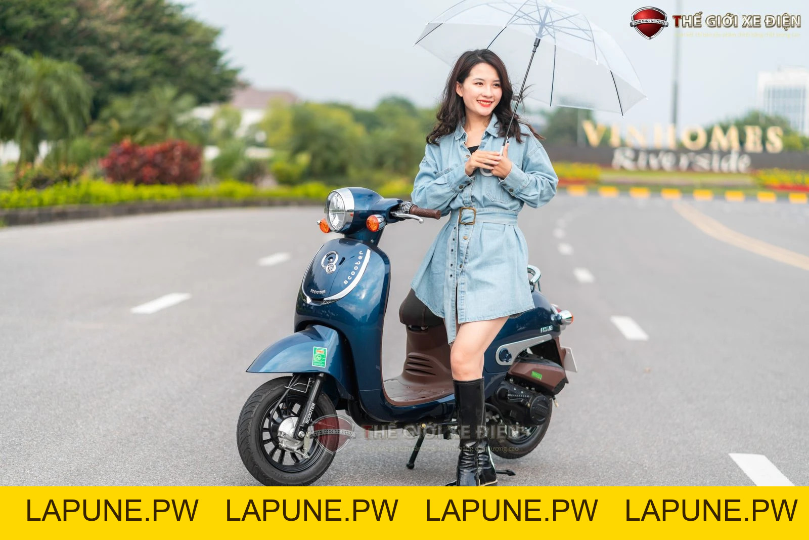 Xe Ga 50cc Giorno HSV2 Hyosung Chất Lượng Cao - Xe điện Vivu