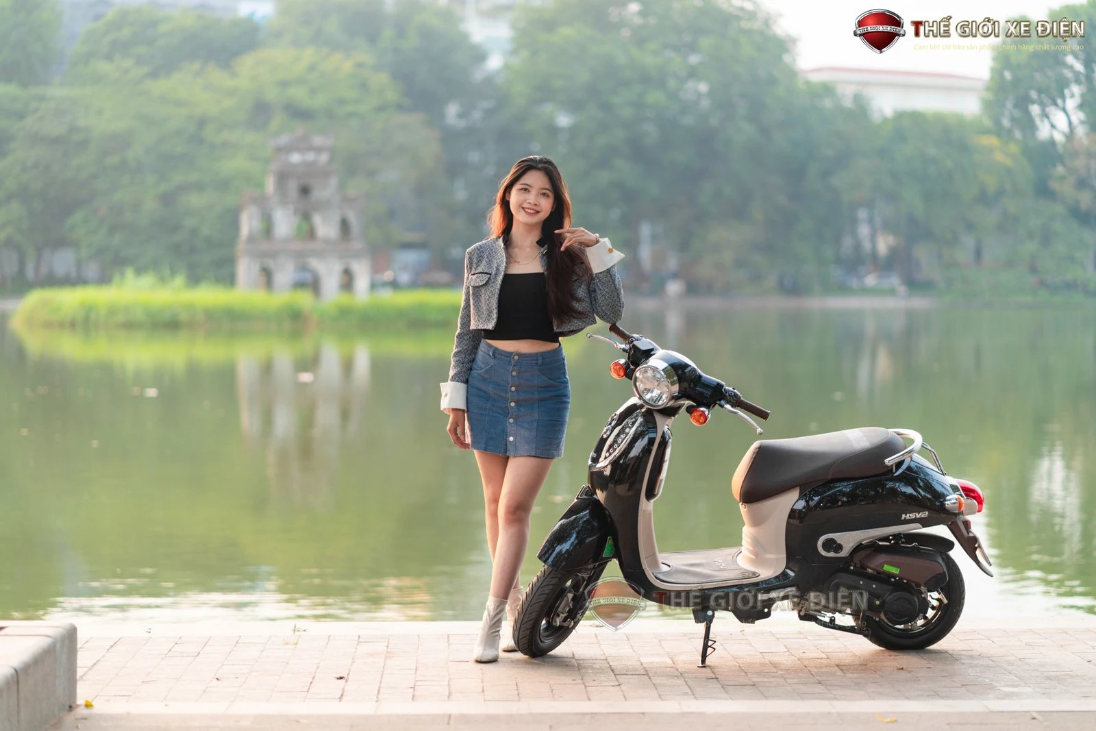 Xe Ga 50cc Giorno HSV2 Hyosung Chất Lượng Cao - Xe điện Vivu