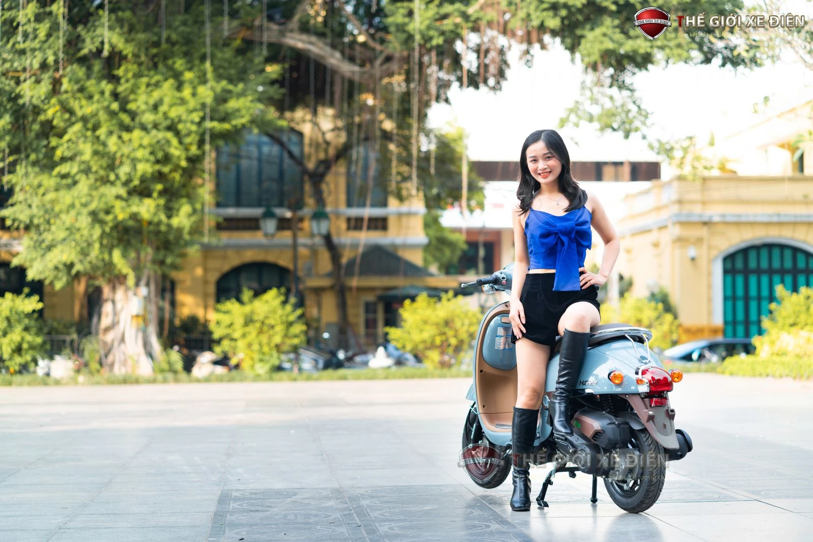 Xe Ga 50cc Giorno HSV2 Hyosung Chất Lượng Cao - Xe điện Vivu