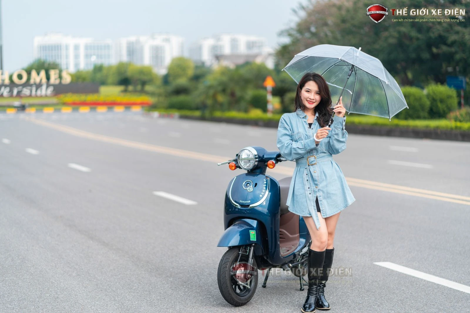 Xe Ga 50cc Giorno HSV2 Hyosung Chất Lượng Cao - Xe điện Vivu