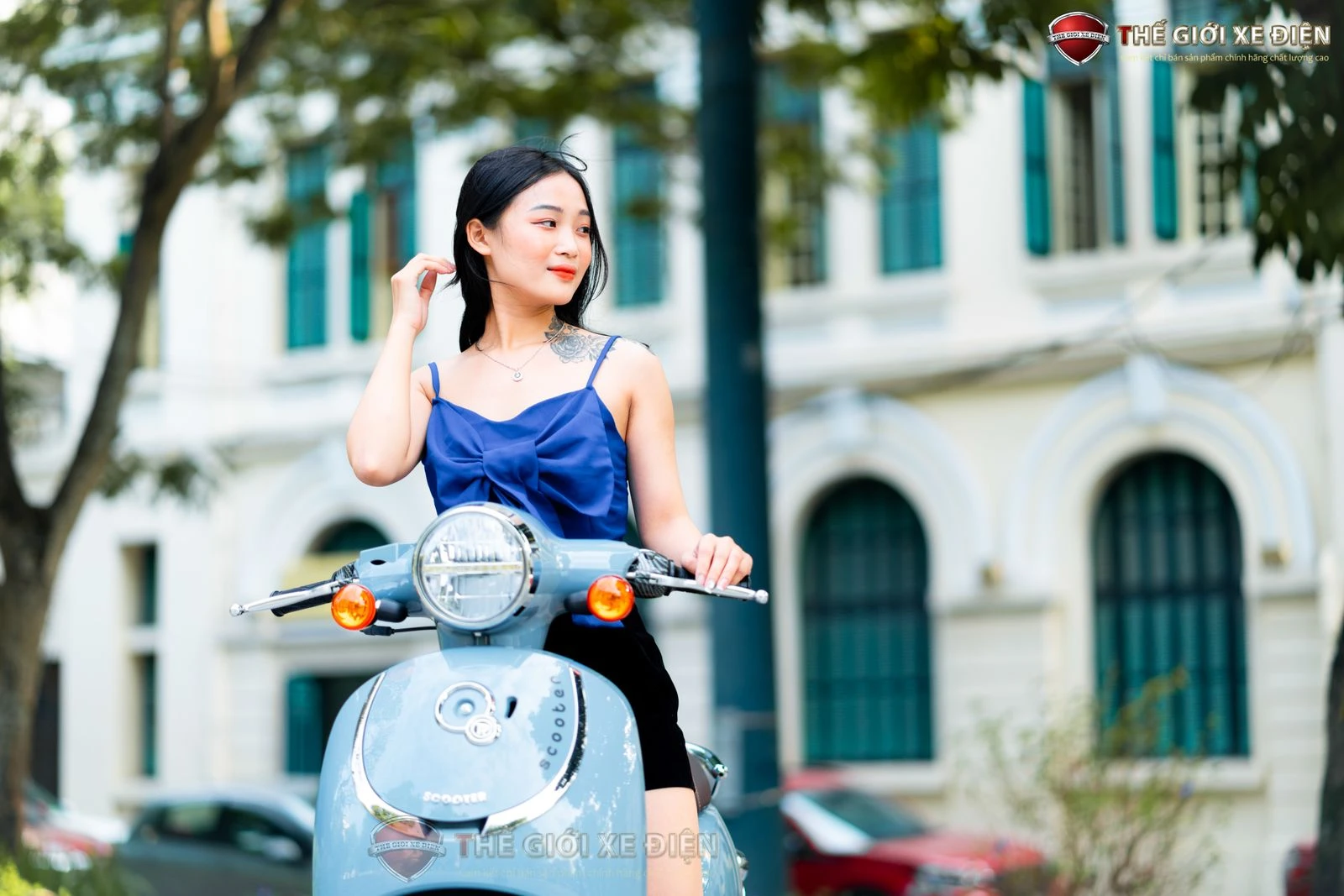 Xe Ga 50cc Giorno HSV2 Hyosung Chất Lượng Cao - Xe điện Vivu