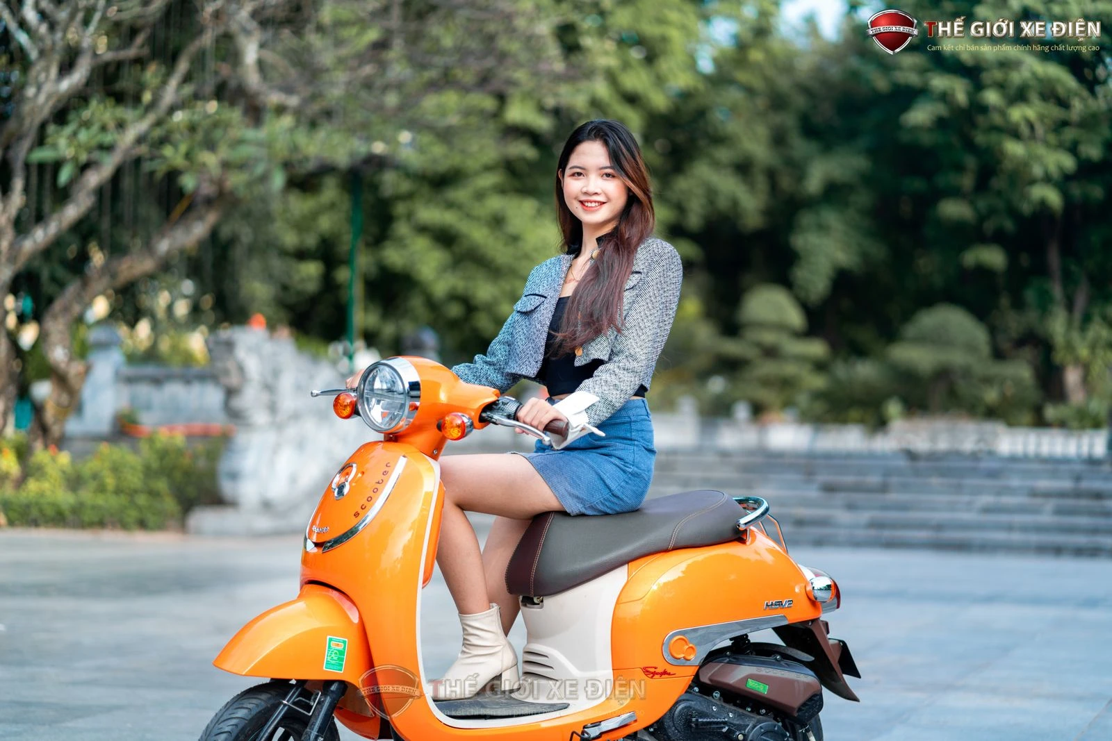 Xe Ga 50cc Giorno HSV2 Hyosung Chất Lượng Cao - Xe điện Vivu
