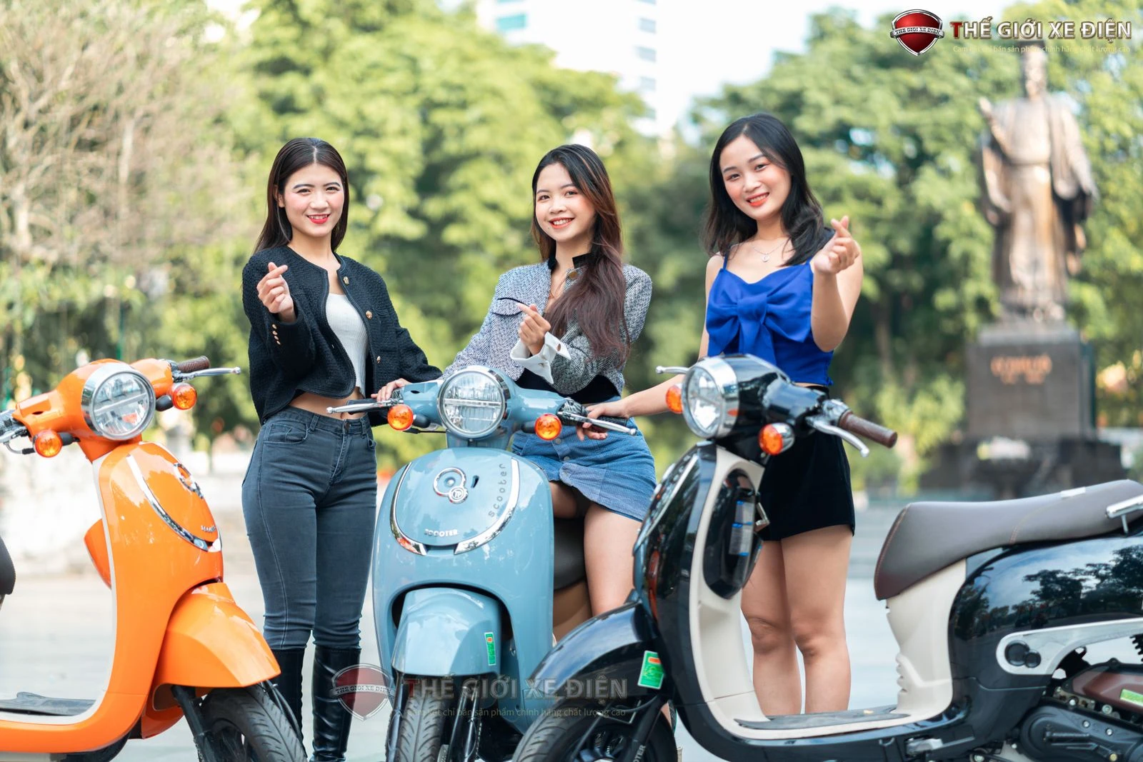 Xe Ga 50cc Giorno HSV2 Hyosung Chất Lượng Cao - Xe điện Vivu