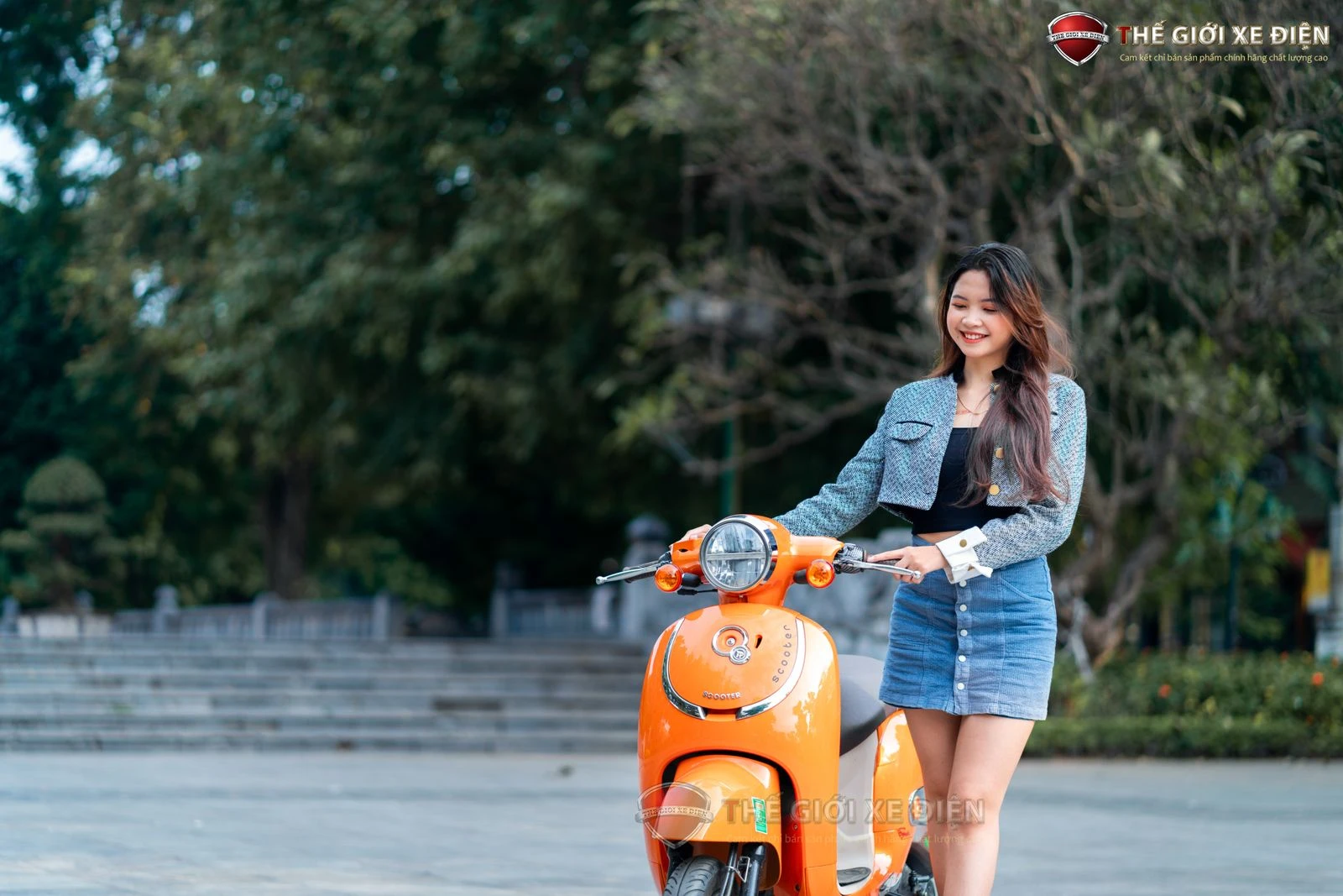 Xe Ga 50cc Giorno HSV2 Hyosung Chất Lượng Cao - Xe điện Vivu