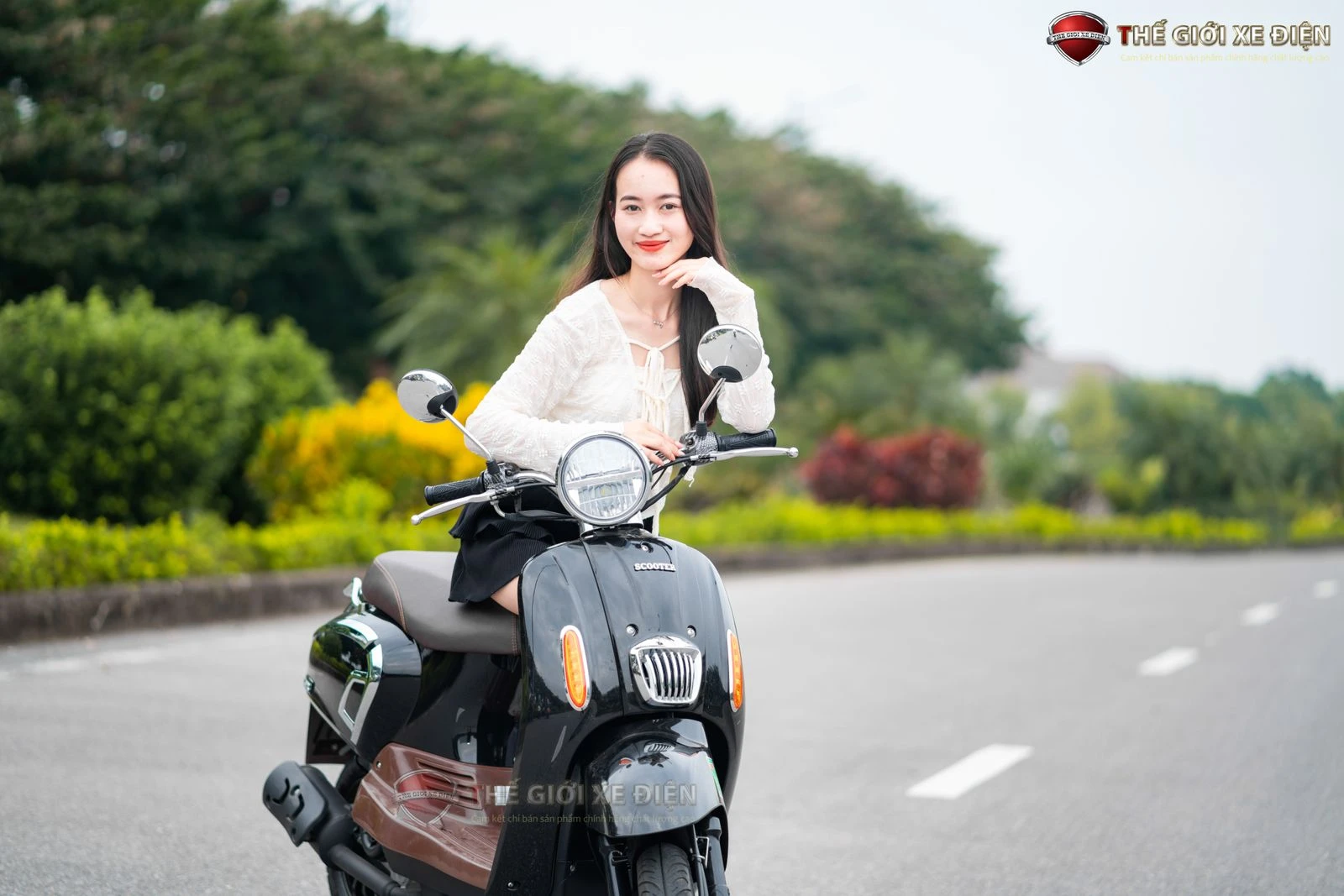 Xe Ga 50cc Crea HSV3 Hyosung Chất Lượng Cao - Xe điện Vivu