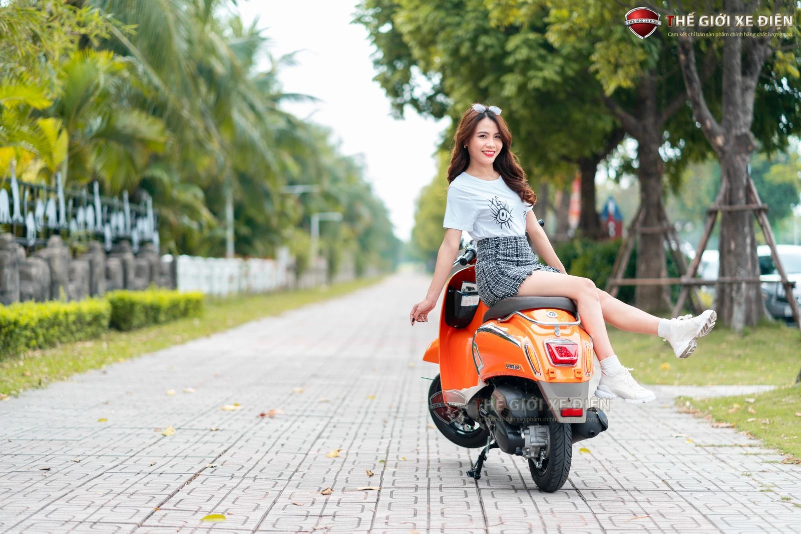 Xe Ga 50cc Crea HSV3 Hyosung Chất Lượng Cao - Xe điện Vivu