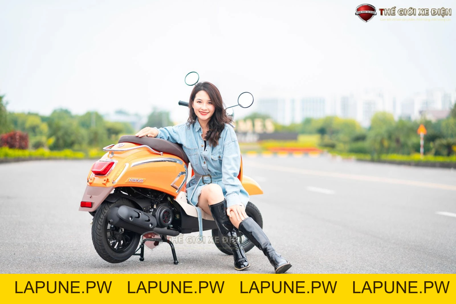 Xe Ga 50cc Crea HSV3 Hyosung Chất Lượng Cao - Xe điện Vivu