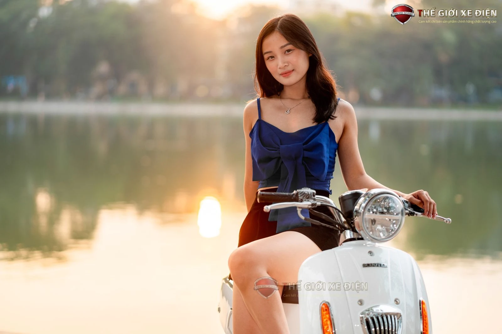 Xe Ga 50cc Crea HSV3 Hyosung Chất Lượng Cao - Xe điện Vivu