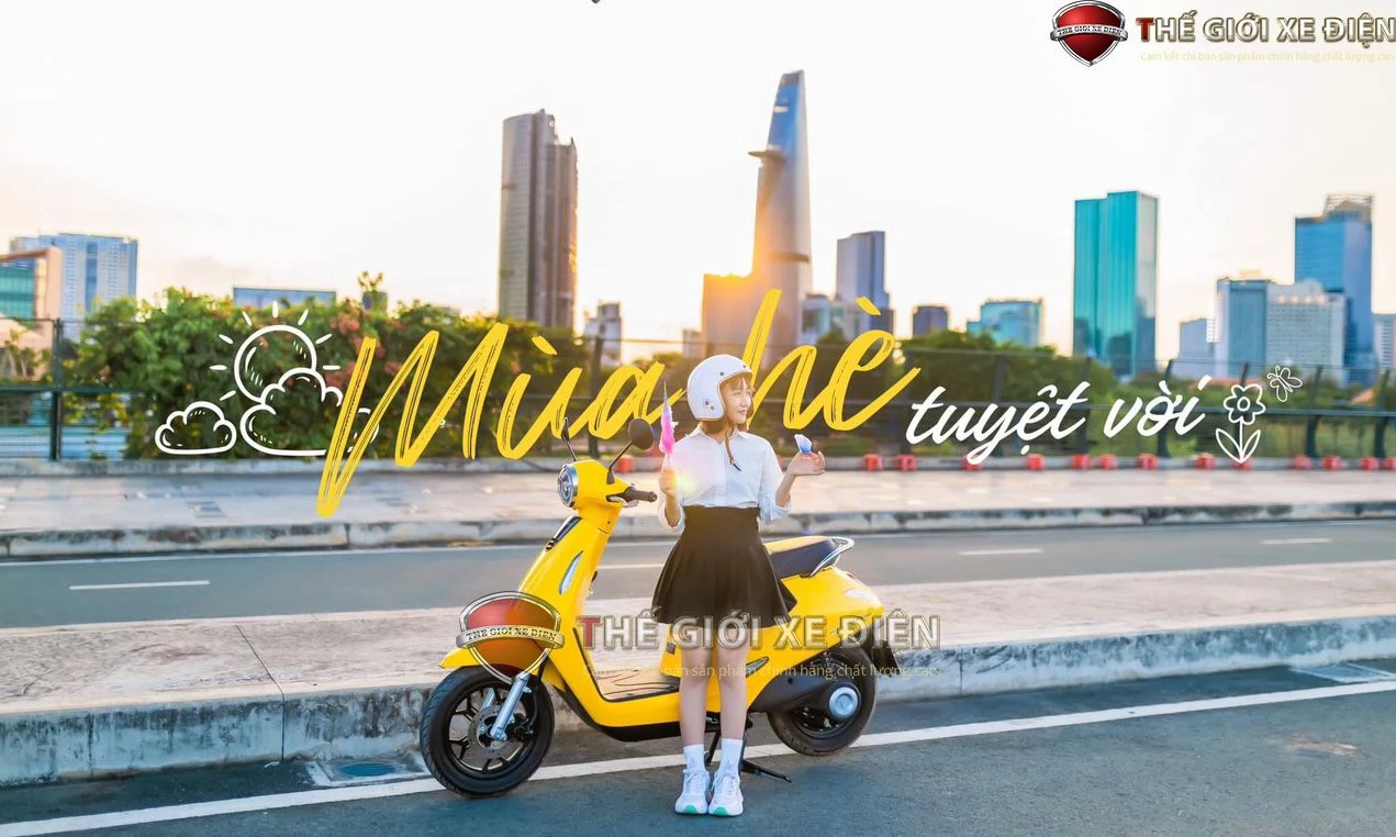 Xe Máy Điện VinFast Evo 200 Lite Kèm Pin - Xe điện Vivu
