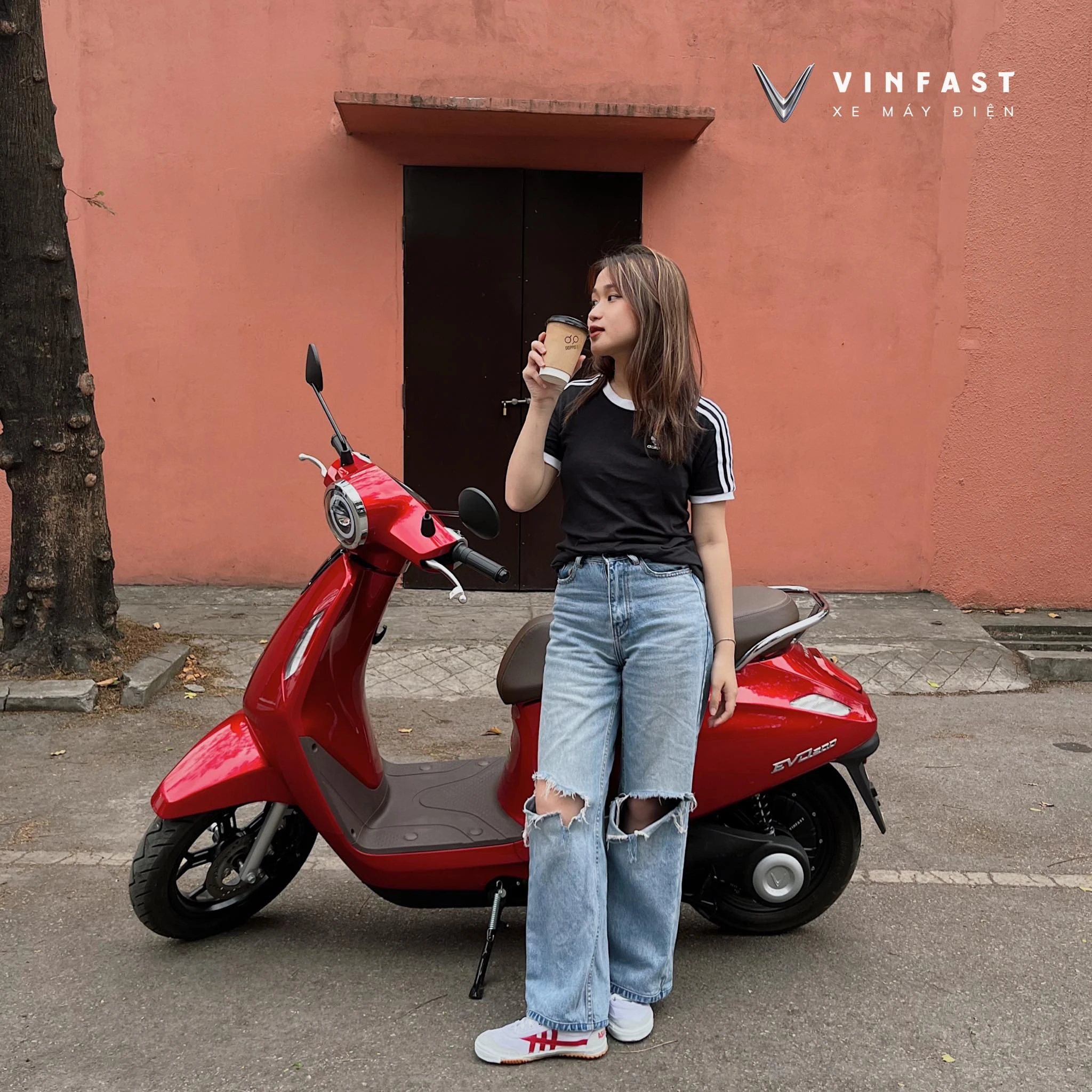 Xe Máy Điện VinFast Evo 200 Kèm Pin - Xe điện Vivu