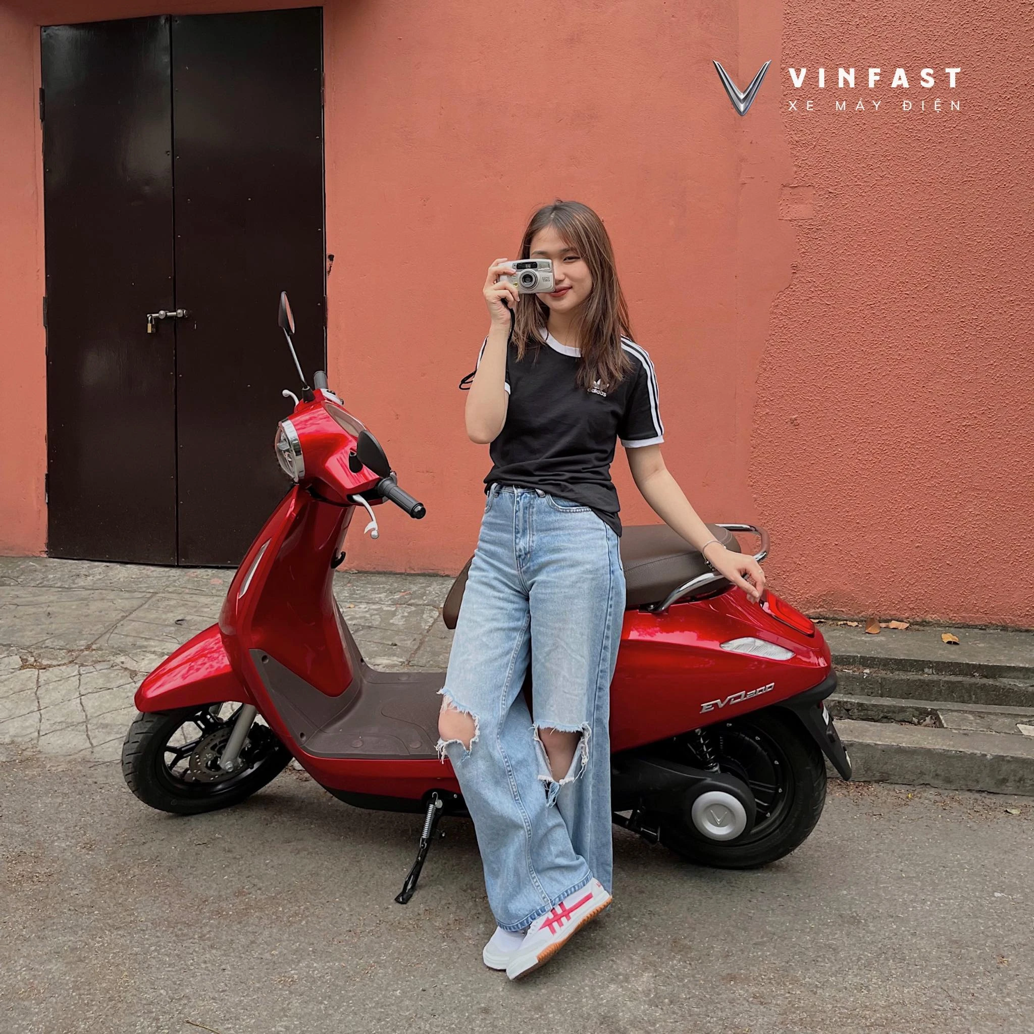 Xe Máy Điện VinFast Evo 200 Kèm Pin - Xe điện Vivu
