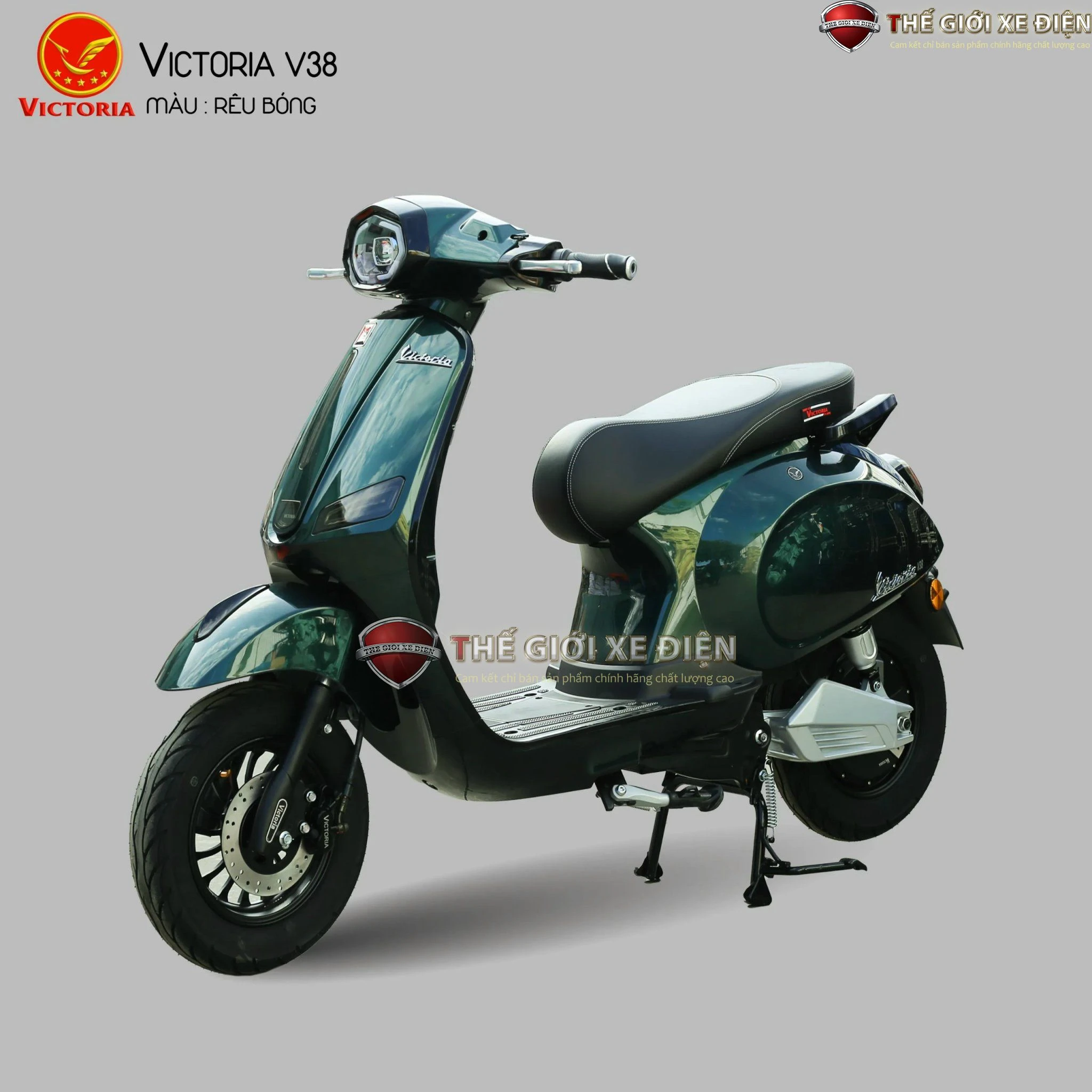 Xe Máy Điện Victoria V38 Việt Nhật Thế Hệ Mới - Xe điện Vivu