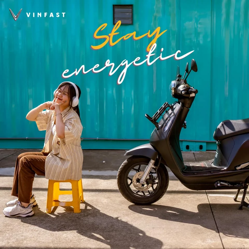 Xe Máy Điện VinFast Evo 200 Kèm Pin - Xe điện Vivu