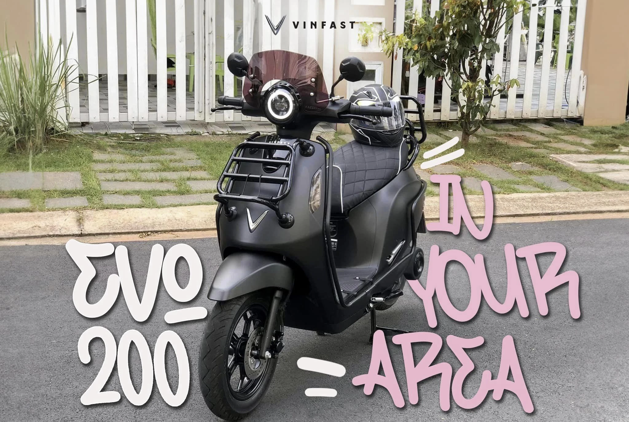 Xe Máy Điện VinFast Evo 200 Kèm Pin - Xe điện Vivu