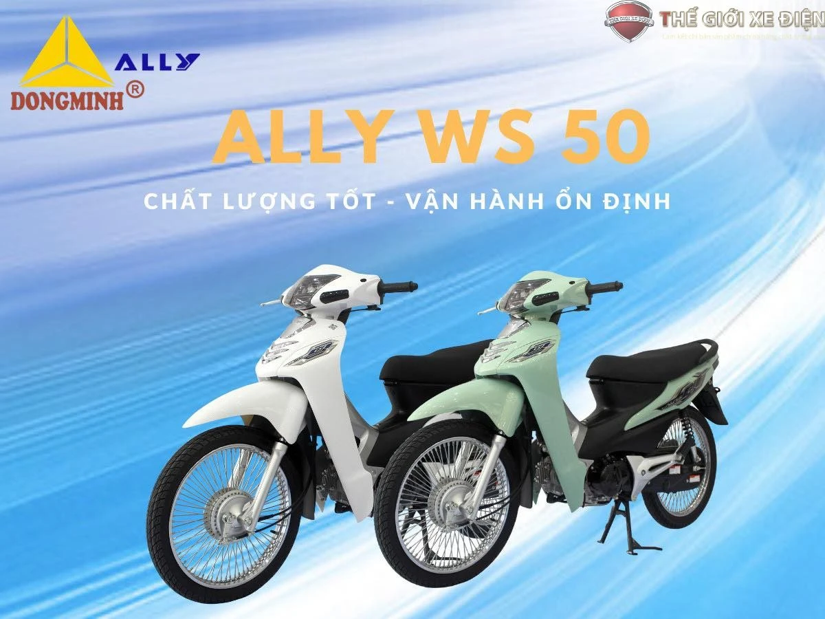 Xe Máy 50cc Wave Ally - Xe điện Vivu