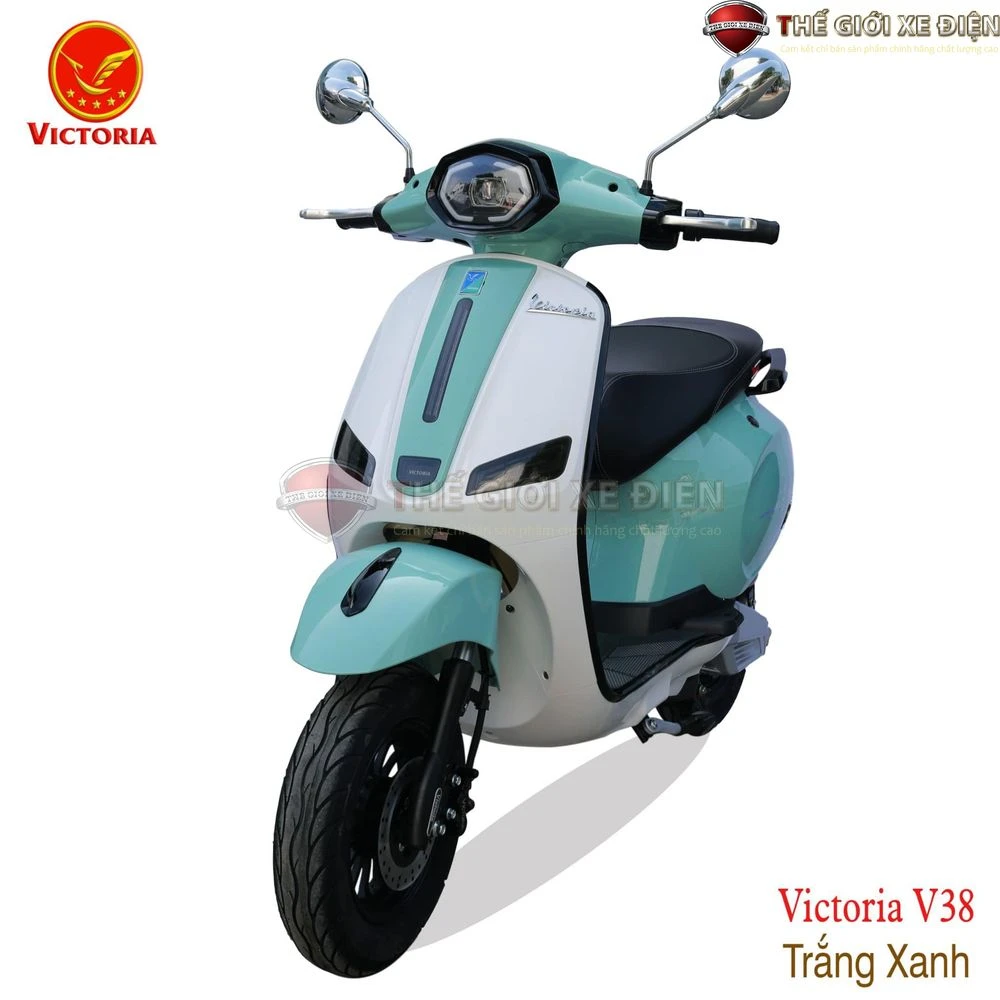 Xe Máy Điện Victoria V38 Việt Nhật Thế Hệ Mới - Xe điện Vivu