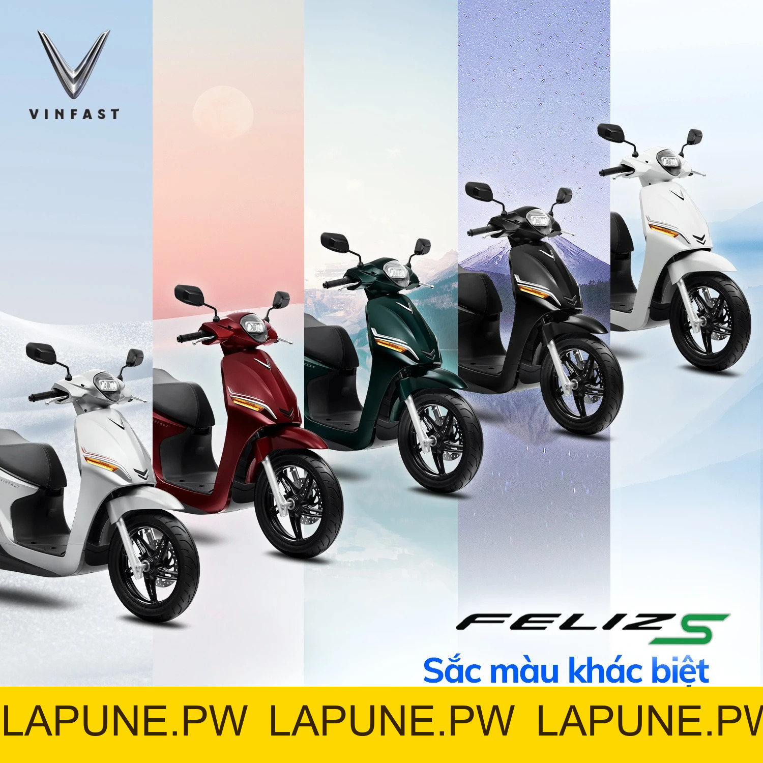 Xe Máy Điện VinFast Feliz S (Bao gồm Pin LFP) - Xe điện Vivu