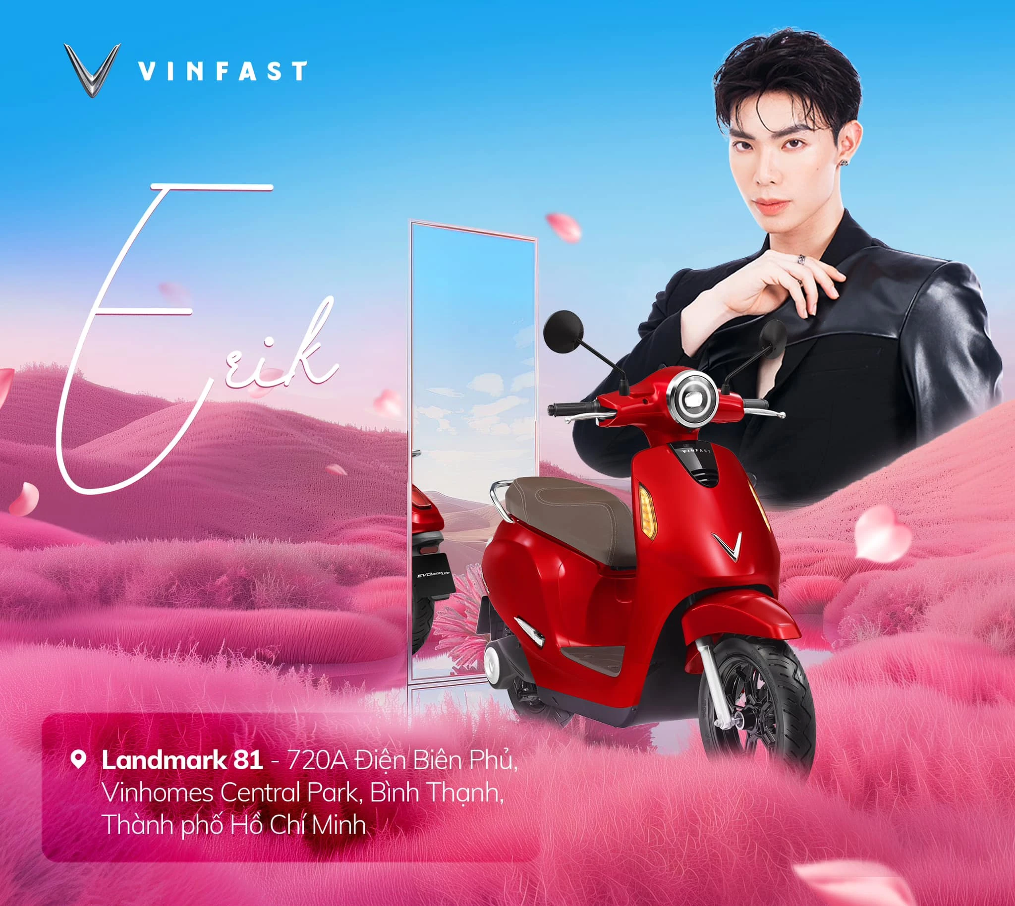 Xe Máy Điện VinFast Evo 200 Kèm Pin - Xe điện Vivu