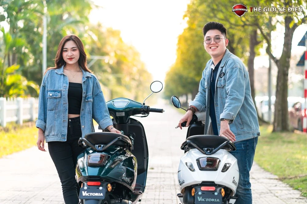 Xe Ga 50cc Victoria AT88 Thế Hệ Mới - Xe điện Vivu