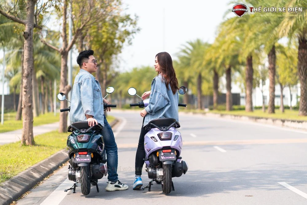 Xe Ga 50cc Victoria AT88 Thế Hệ Mới - Xe điện Vivu