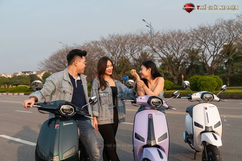 Xe Ga 50cc Victoria AT88 Thế Hệ Mới - Xe điện Vivu