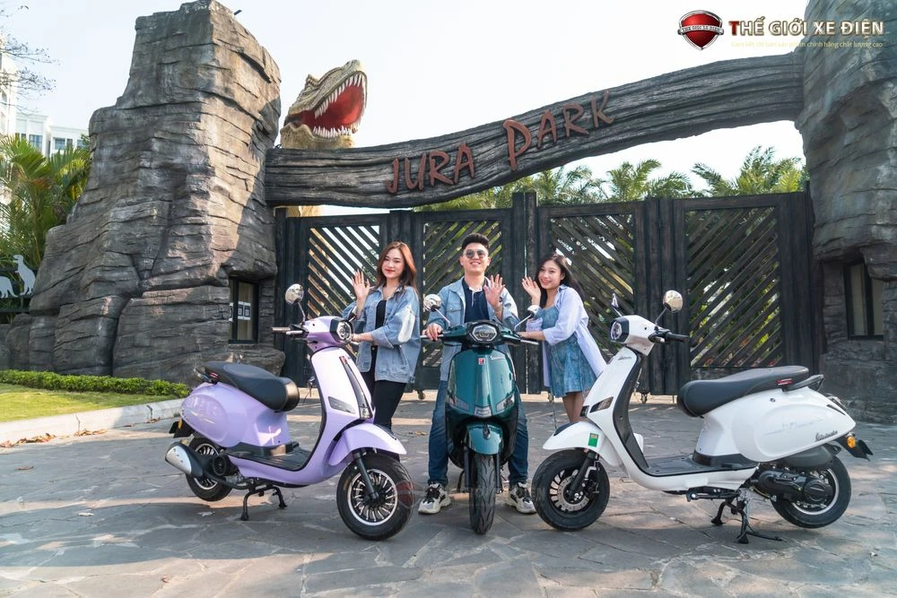 Xe Ga 50cc Victoria AT88 Thế Hệ Mới - Xe điện Vivu