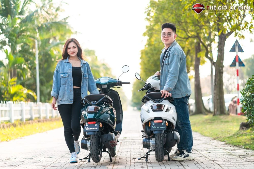 Xe Ga 50cc Victoria AT88 Thế Hệ Mới - Xe điện Vivu