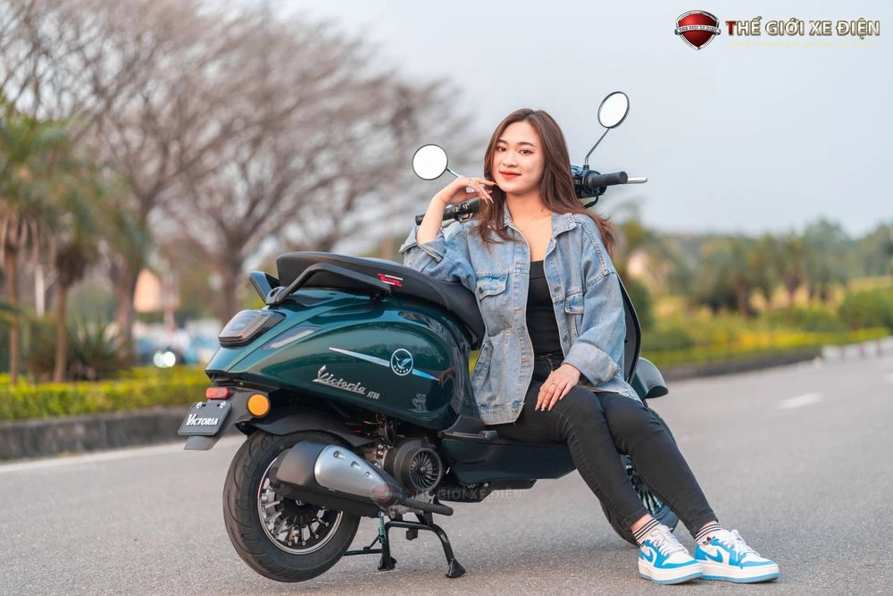 Xe Ga 50cc Victoria AT88 Thế Hệ Mới - Xe điện Vivu