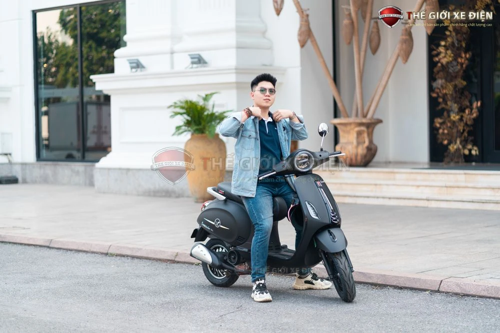 Xe ga 50cc Scooter Victoria Đèn Tròn - Xe điện Vivu