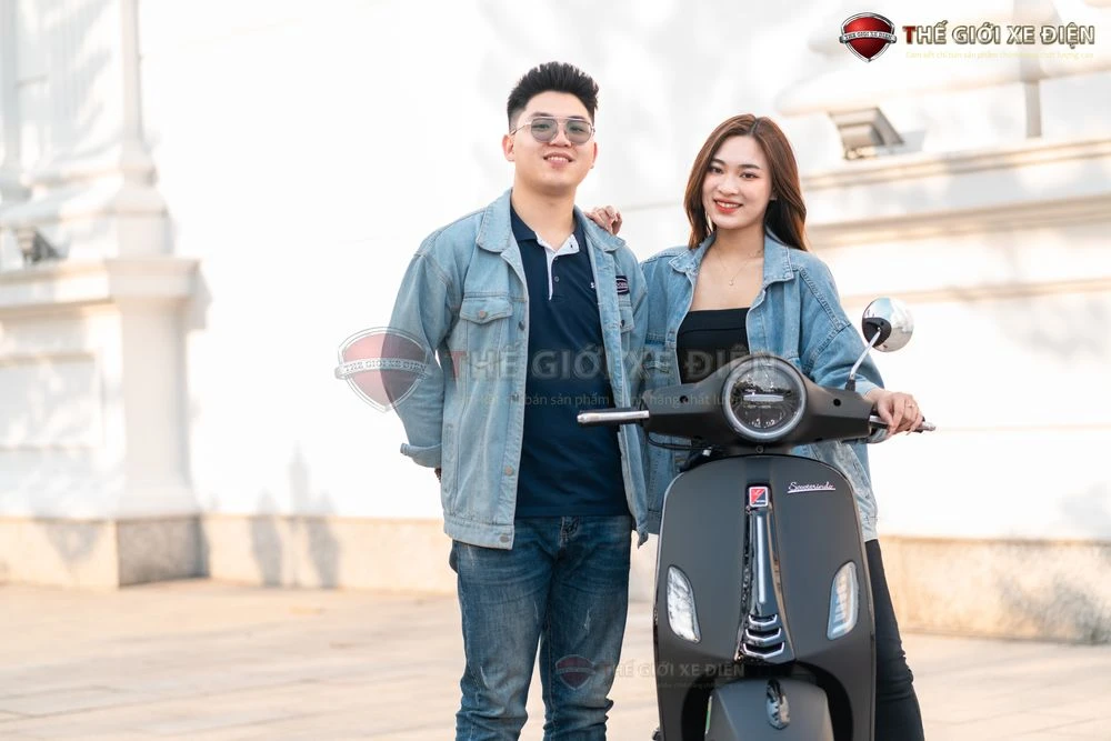 Xe ga 50cc Scooter Victoria Đèn Tròn - Xe điện Vivu