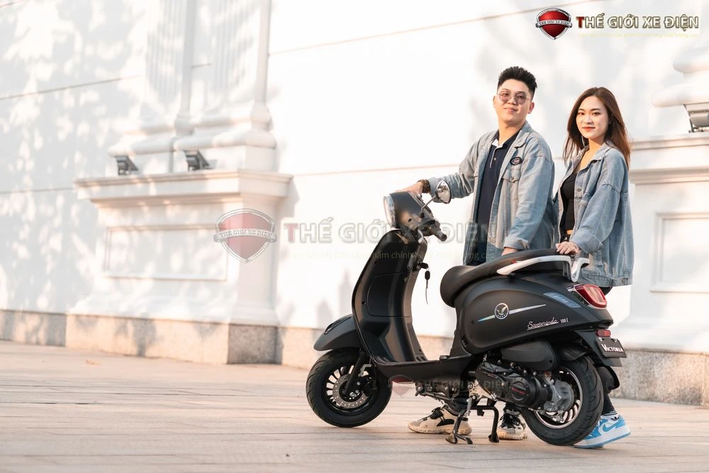 Xe ga 50cc Scooter Victoria Đèn Tròn - Xe điện Vivu