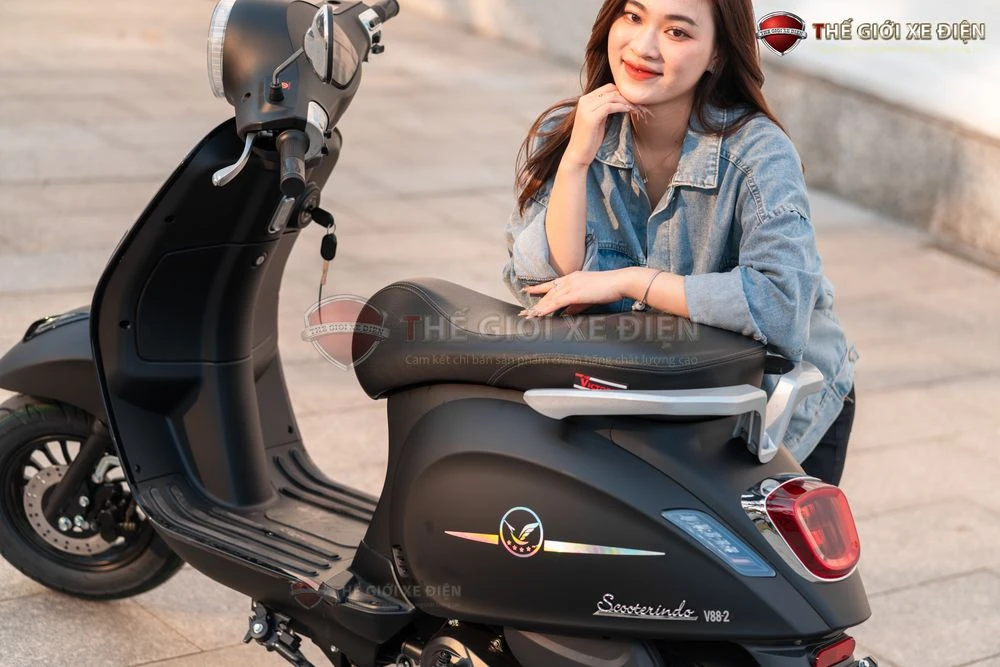Xe ga 50cc Scooter Victoria Đèn Tròn - Xe điện Vivu