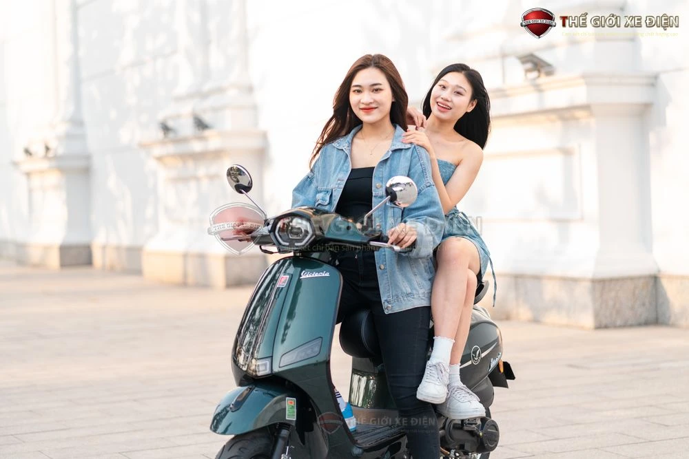 Xe ga 50cc Scooter Victoria Đèn Tròn - Xe điện Vivu