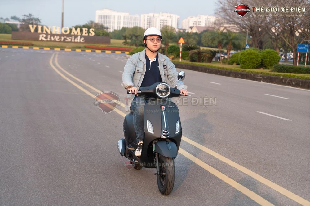 Xe ga 50cc Scooter Victoria Đèn Tròn - Xe điện Vivu