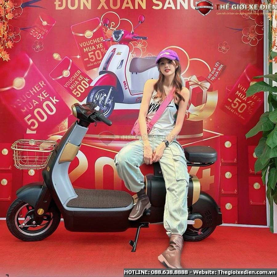 Xe Đạp Điện VC K1 Hàng Xịn Chính Hãng (Đầy Đủ Giấy Tờ) - Xe điện Vivu